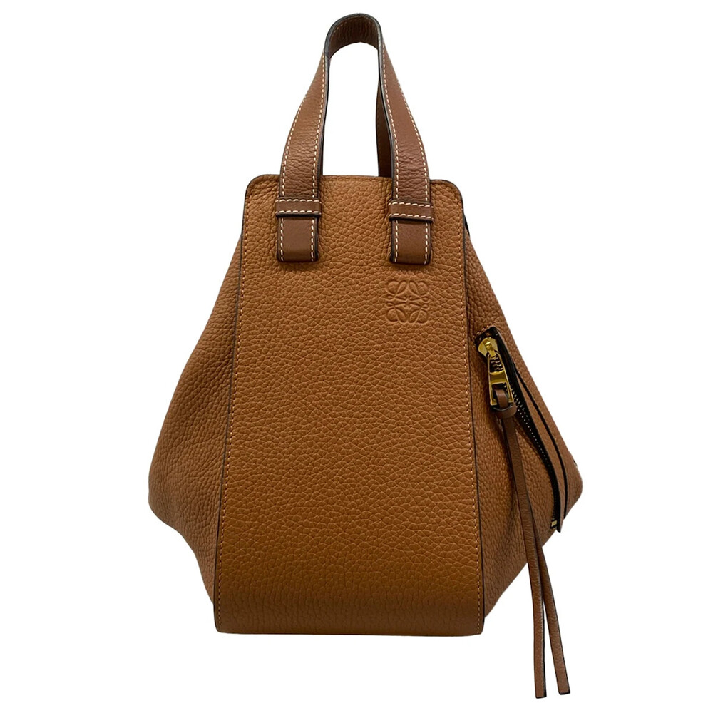 Loewe Hammock Small Tan Grained Calf #338314L16B
